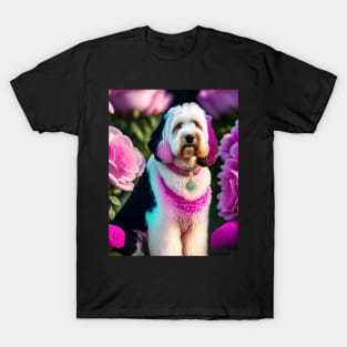 Glowing Aussiedoodle T-Shirt